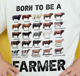 Born to be a farmer - Kid T-shirt