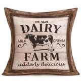 Farm animals series print pillowcase