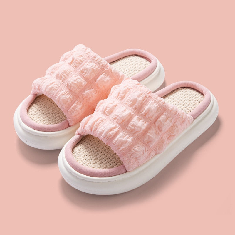 Slippers Four Seasons Indoor Home  Cute Cartoon Cow design - myfunfarm