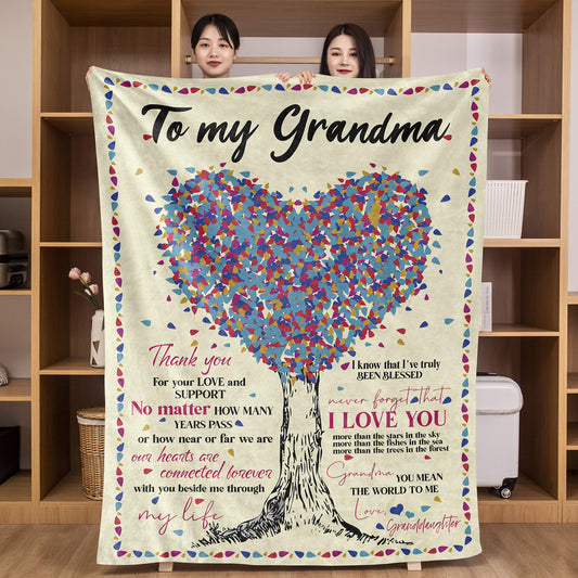 I Love You Mom Throw Blanket Gifts for Mom Birthday Gifts for Women -Mom Gifts From Daughter or Son for Birthday Mothers Day - myfunfarm