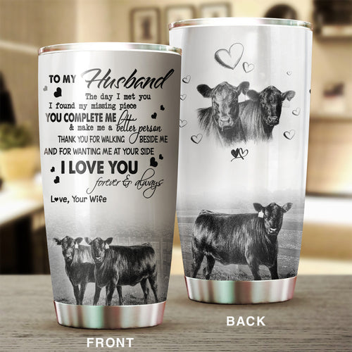 To my Husband - Stainless Steel Tumbler