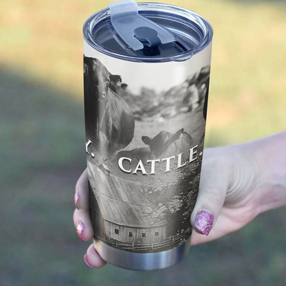 Faith Family Cattle - stainless steel Tumbler