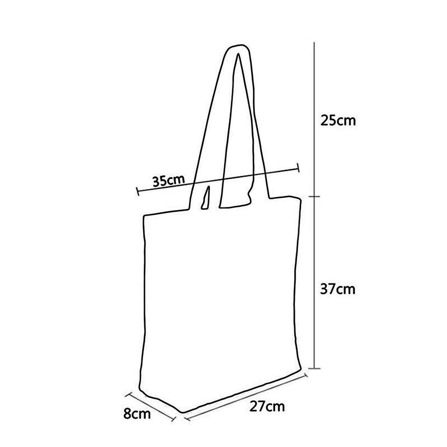 Watercolor Horse Print Shopping Tote bag - myfunfarm