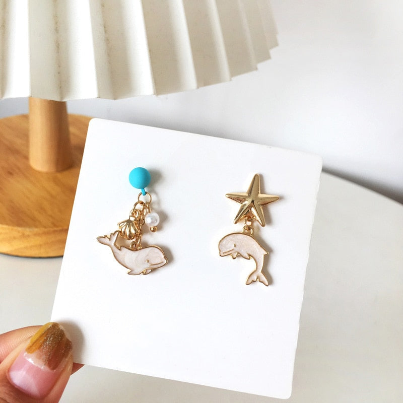 Cute Cow Rabbit Carrot Dangle Earrings - myfunfarm