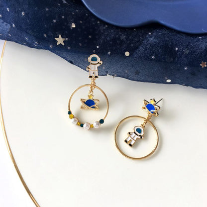 Cute Cow Rabbit Carrot Dangle Earrings - myfunfarm