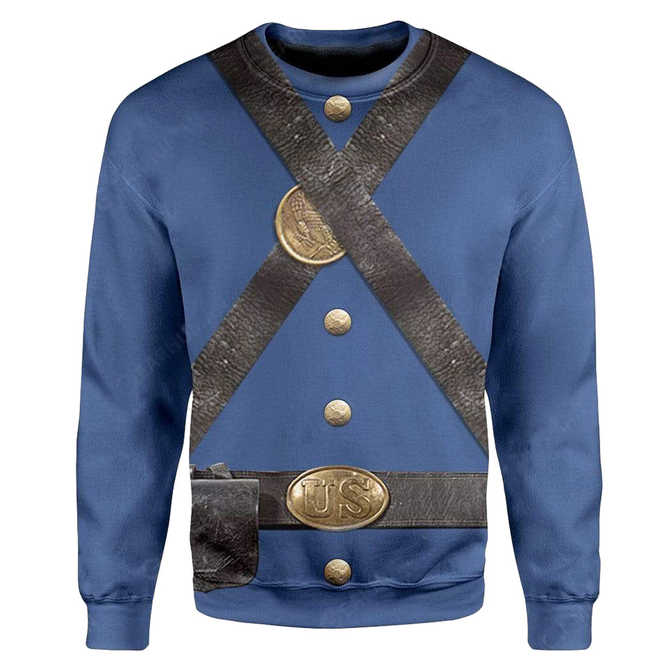 Union Infantry Uniform in Civil War - Historical Costumes - Apparel