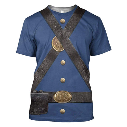 Union Infantry Uniform in Civil War - Historical Costumes - Apparel