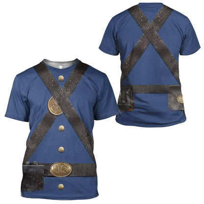 Union Infantry Uniform in Civil War - Historical Costumes - Apparel