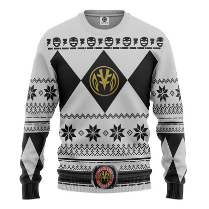White Power Ranger - Cosplay Tshirt Hoodies Sweatshirt - Apparel
