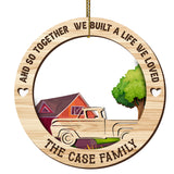 Personalized Christmas Wooden layer Ornaments for Farmers
