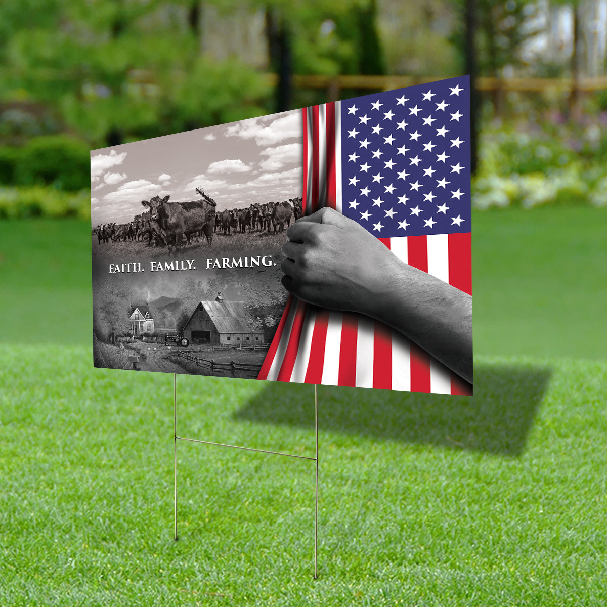 Faith Family Farming - Yard Sign