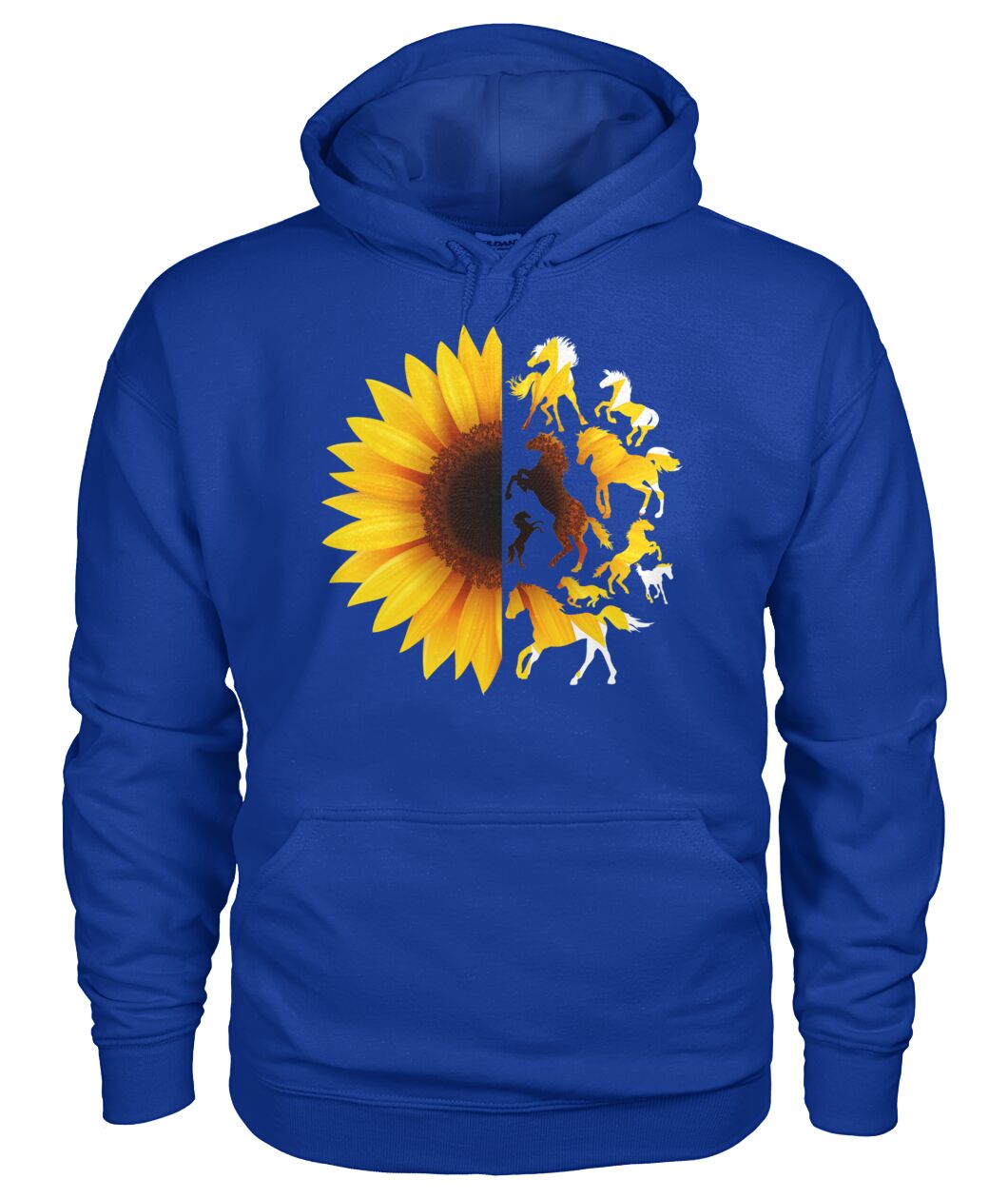 Horse sunflowers - Men's and Women's t-shirt , Vneck, Hoodies - myfunfarm - clothing acceessories shoes for cow lovers, pig, horse, cat, sheep, dog, chicken, goat farmer