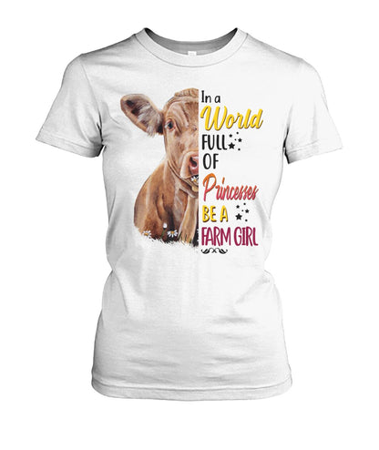 Be a farm girl - Unisex t-shirt , Hoodies - myfunfarm