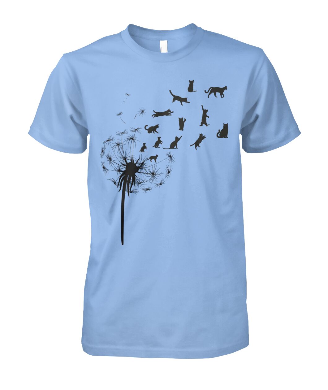 Dandelion Cats - design unisex  t-shirt , Hoodies
