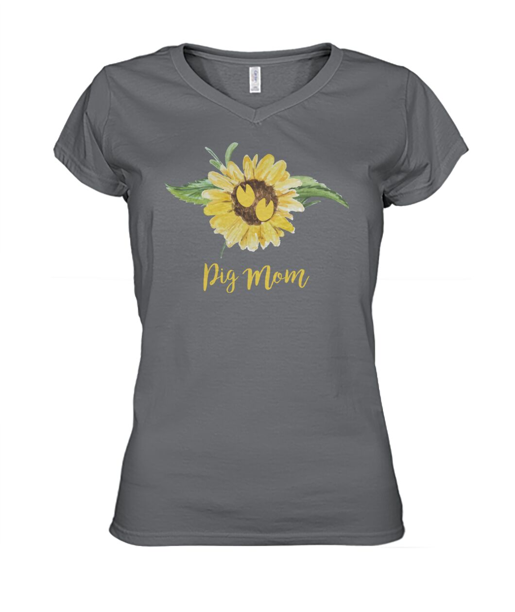 Pig  MOM - Men's and Women's t-shirt , Vneck, Hoodies - myfunfarm - clothing acceessories shoes for cow lovers, pig, horse, cat, sheep, dog, chicken, goat farmer