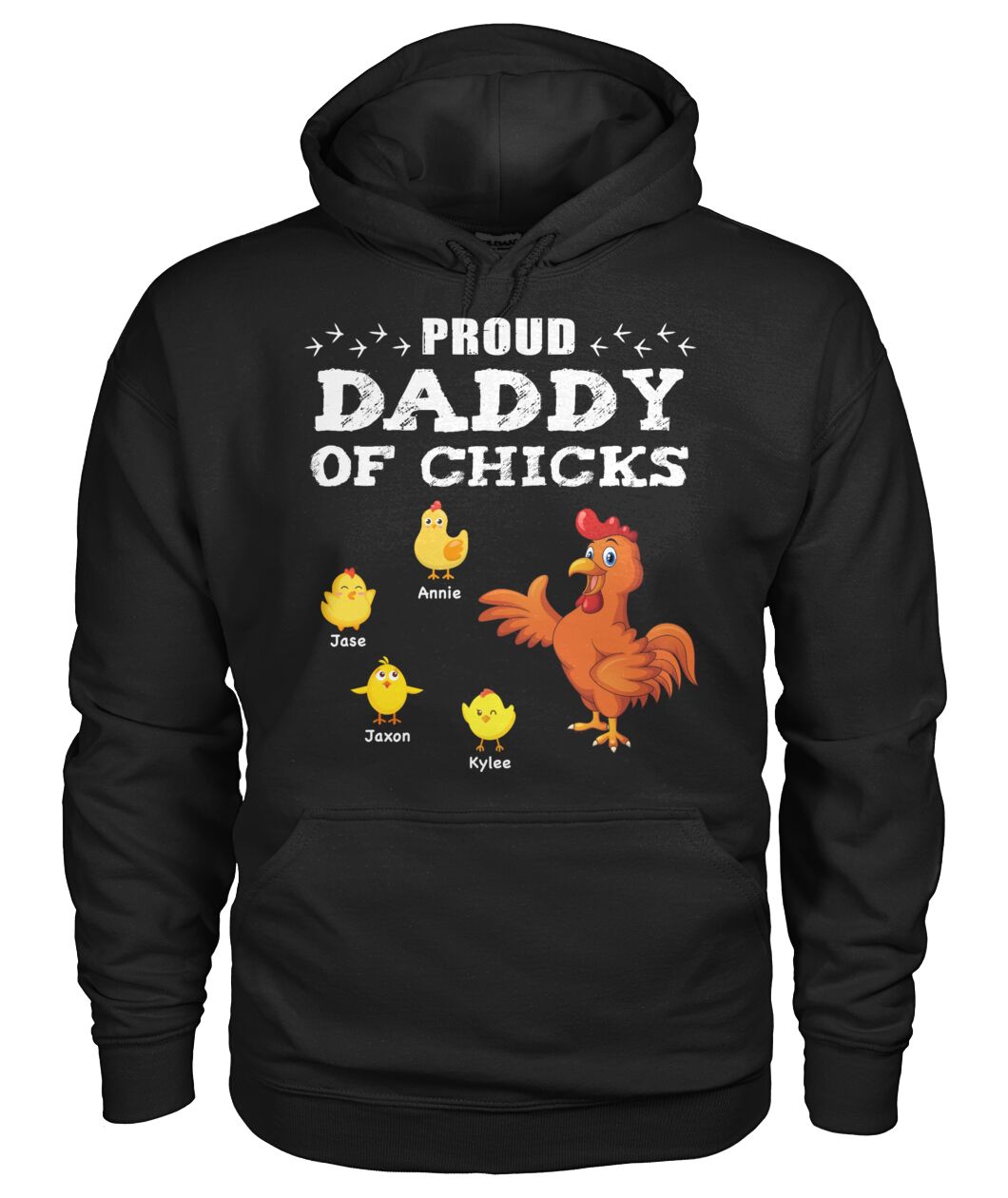 Proud daddy of chicks -  t-shirt, hoodies Gift for Father's day