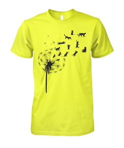 Dandelion Cats - design unisex  t-shirt , Hoodies