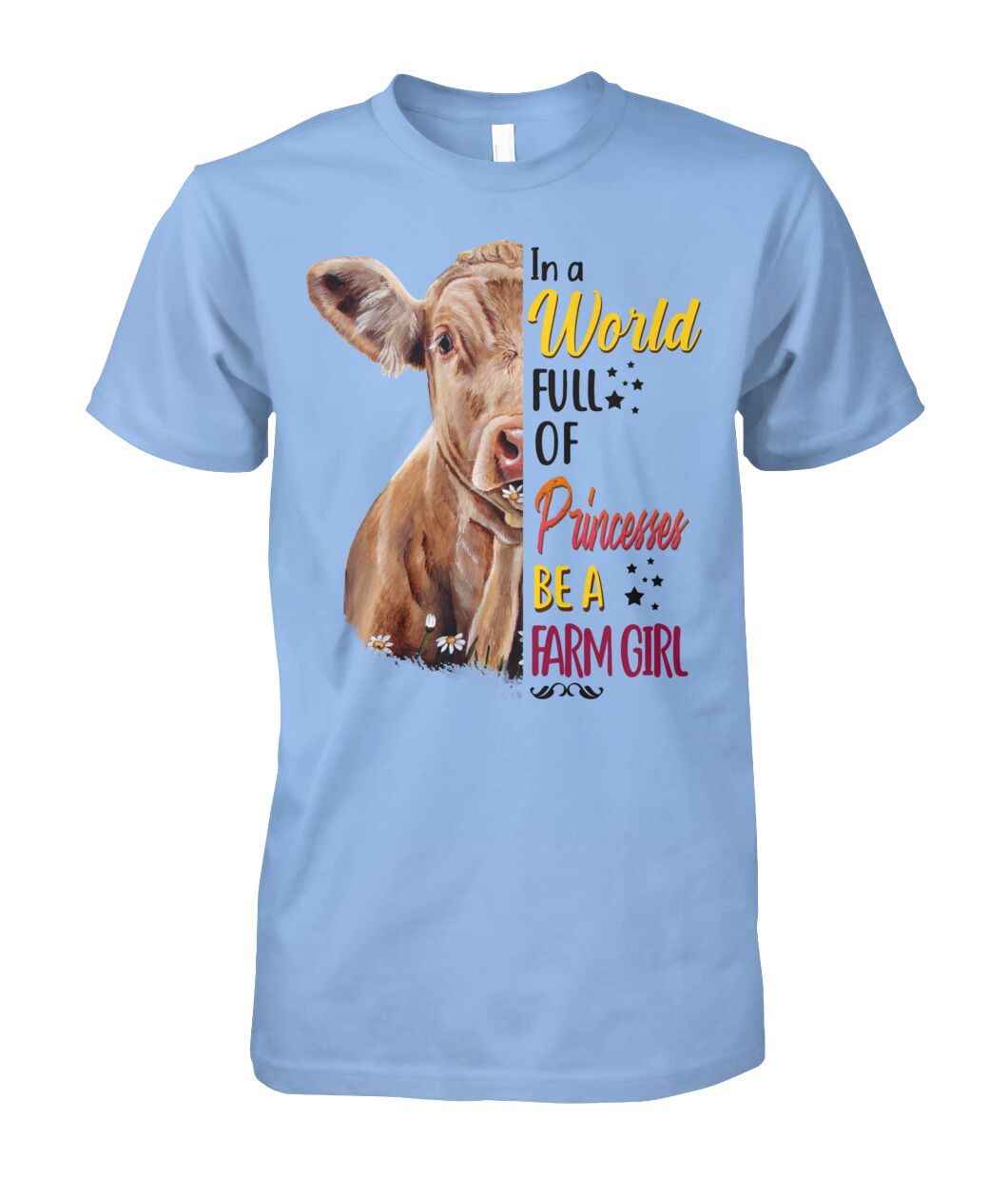 Be a farm girl - Unisex t-shirt , Hoodies - myfunfarm