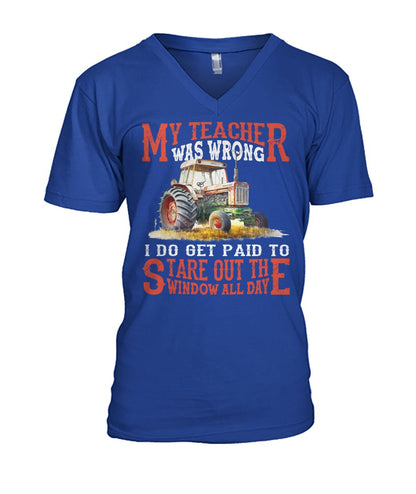 My teacher was wrong - t-shirt and Hoodies - myfunfarm
