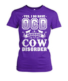 Yes i do have OCD - Men's and Women's t-shirt , Vneck, Hoodies - myfunfarm - clothing acceessories shoes for cow lovers, pig, horse, cat, sheep, dog, chicken, goat farmer