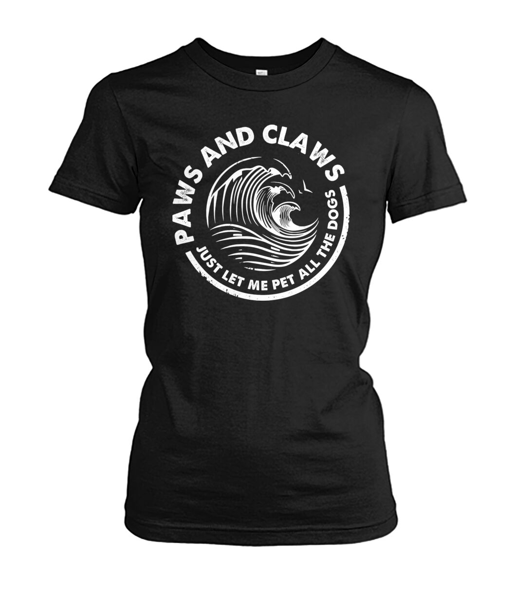 Paws and claws  - Men's and Women's t-shirt , Hoodies for Dog Lovers - myfunfarm - clothing acceessories shoes for cow lovers, pig, horse, cat, sheep, dog, chicken, goat farmer