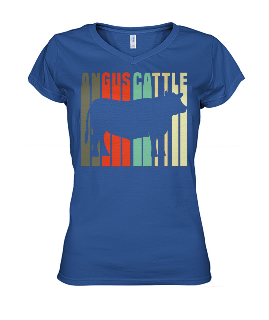 Angus vintage style - Men's and Women's t-shirt , Vneck, Hoodies - myfunfarm - clothing acceessories shoes for cow lovers, pig, horse, cat, sheep, dog, chicken, goat farmer
