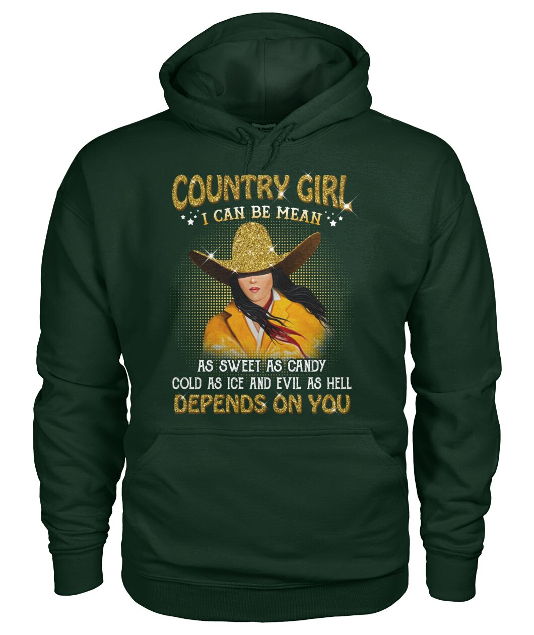 country girl i can be mean... - unisex  t-shirt , Hoodies