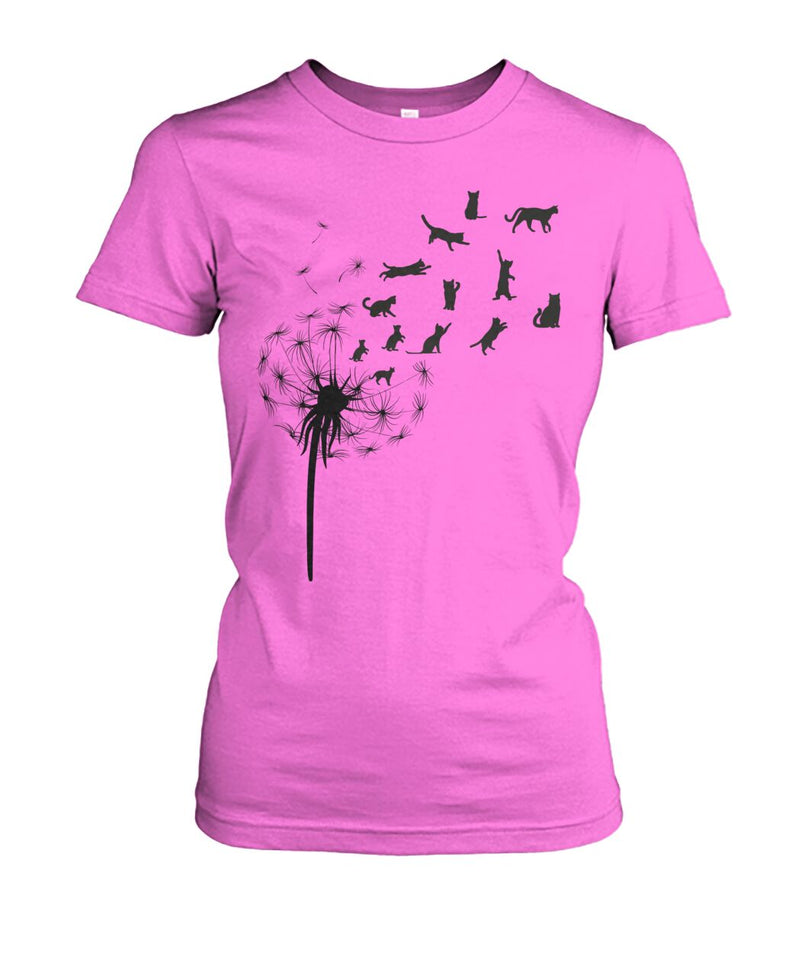 Dandelion Cats - design unisex  t-shirt , Hoodies