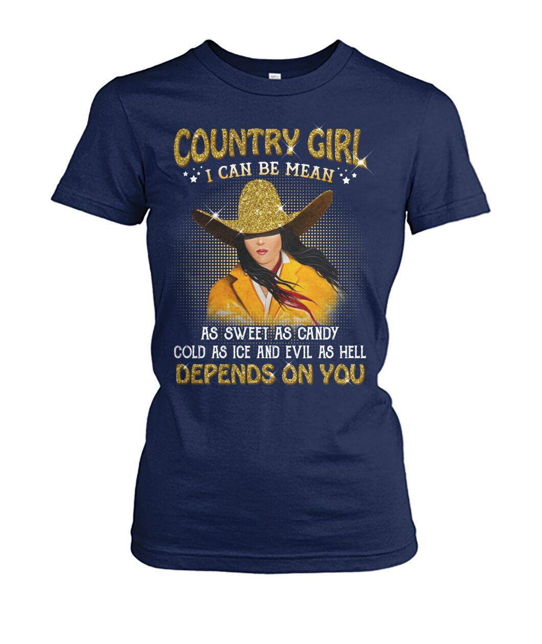 country girl i can be mean... - unisex  t-shirt , Hoodies