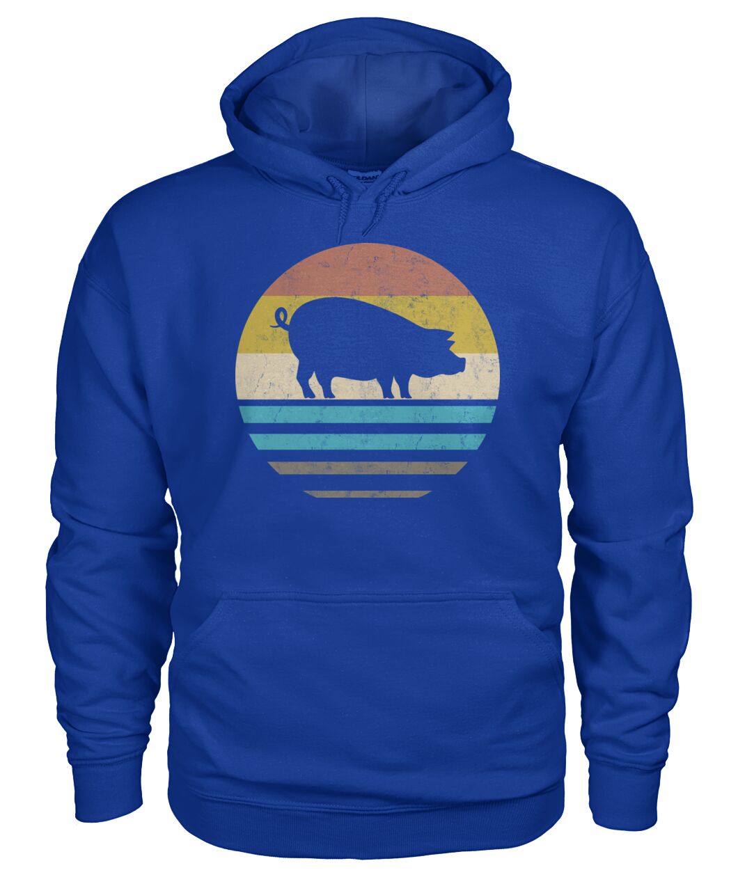 Vintage print pig - Men's and Women's t-shirt , Vneck, Hoodies - myfunfarm - clothing acceessories shoes for cow lovers, pig, horse, cat, sheep, dog, chicken, goat farmer