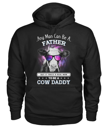COW DADDY - Men's and Women's t-shirt , Vneck, Hoodies - myfunfarm - clothing acceessories shoes for cow lovers, pig, horse, cat, sheep, dog, chicken, goat farmer