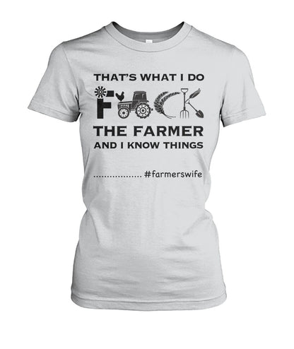 That's what i do  - farmerswife - funny design unisex  t-shirt , Hoodies