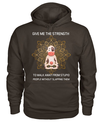 Give me the strength to walk away from stupid people - unisex  t-shirt , Hoodies - myfunfarm