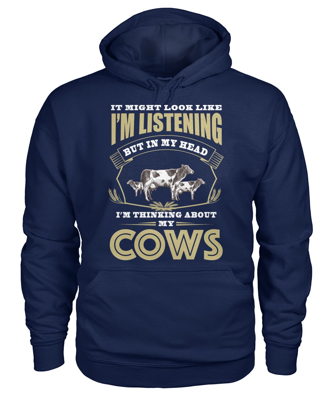 i might look like i'm listening  - Men's and Women's t-shirt , Vneck, Hoodies - myfunfarm - clothing acceessories shoes for cow lovers, pig, horse, cat, sheep, dog, chicken, goat farmer