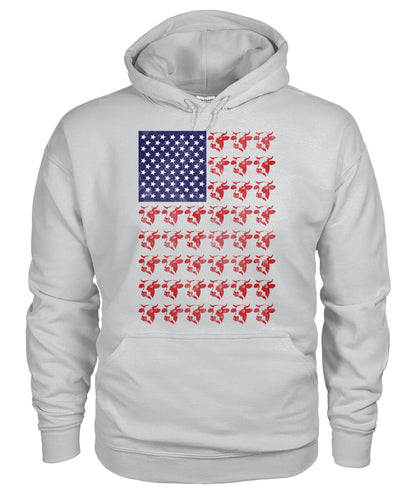 American farmer - Men's and Women's t-shirt , Vneck, Hoodies - myfunfarm - clothing acceessories shoes for cow lovers, pig, horse, cat, sheep, dog, chicken, goat farmer