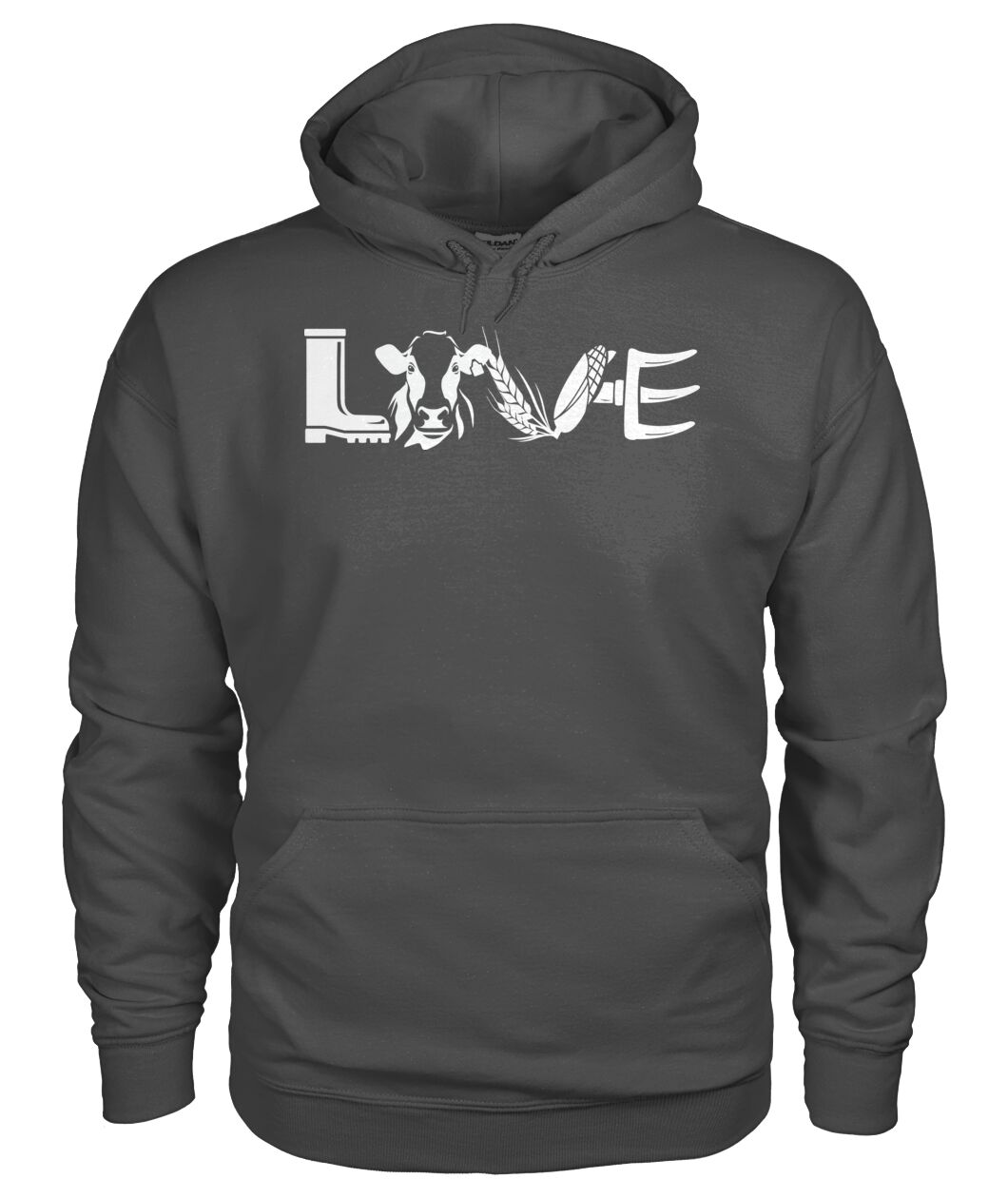 Love cows icon  - Men's and Women's t-shirt , Vneck, Hoodies - myfunfarm - clothing acceessories shoes for cow lovers, pig, horse, cat, sheep, dog, chicken, goat farmer