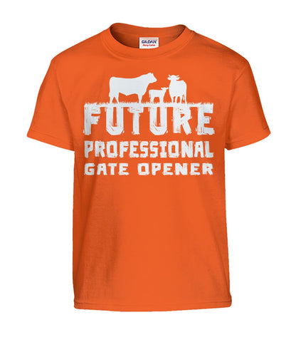 Future professional gate opener - Kids T-shirt , Onesie