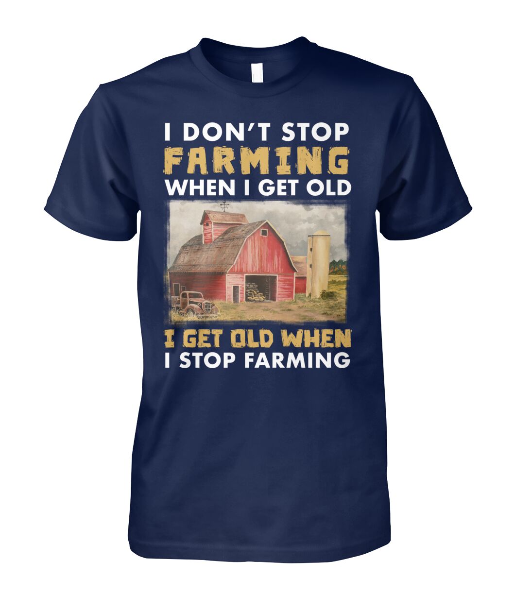 I don't stop farming - unisex  t-shirt , Hoodies - myfunfarm