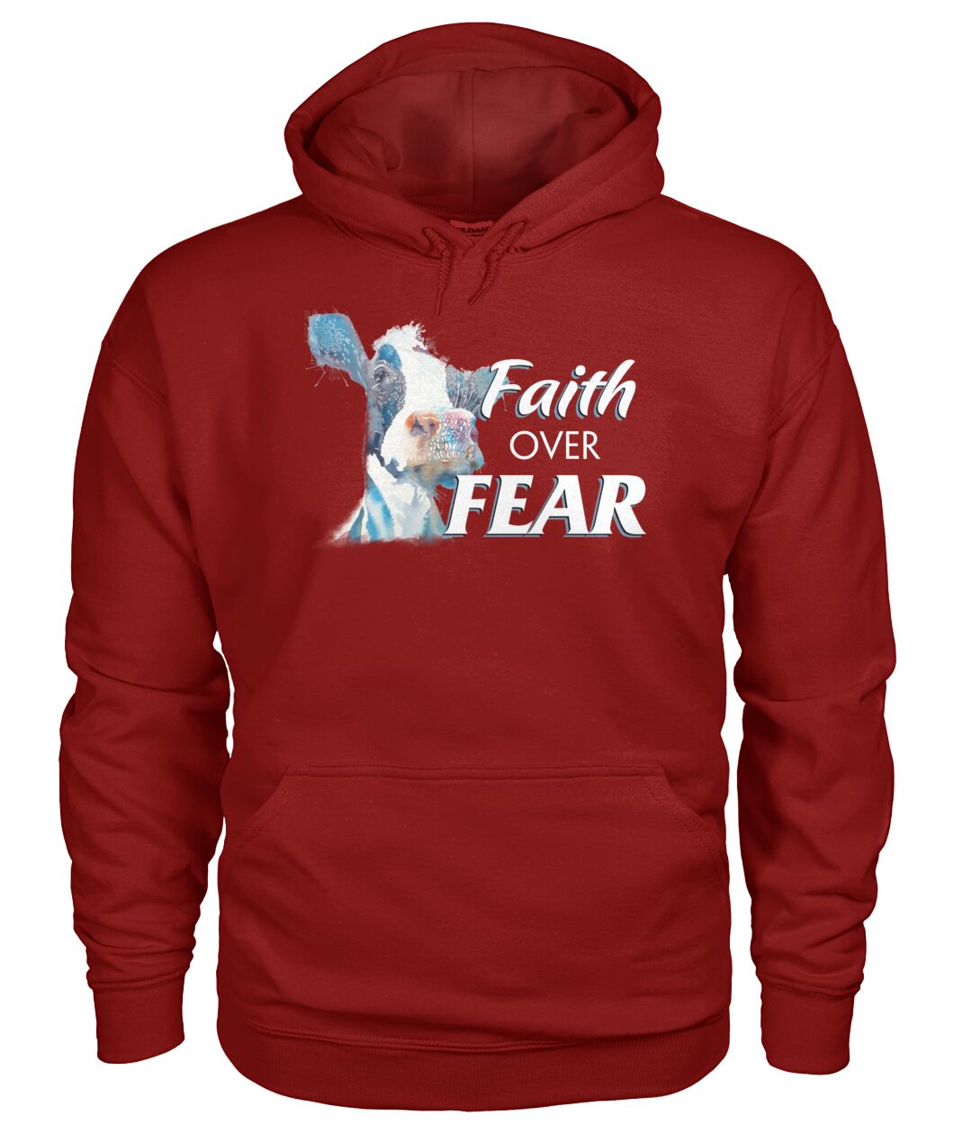 faith over fear - Men's and Women's t-shirt , Vneck, Hoodies - myfunfarm - clothing acceessories shoes for cow lovers, pig, horse, cat, sheep, dog, chicken, goat farmer