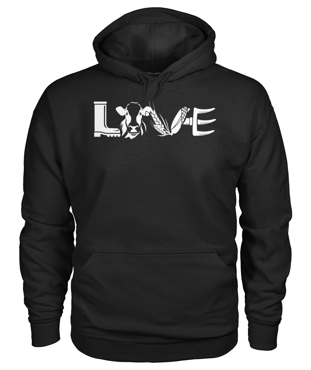 Love cows icon  - Men's and Women's t-shirt , Vneck, Hoodies - myfunfarm - clothing acceessories shoes for cow lovers, pig, horse, cat, sheep, dog, chicken, goat farmer