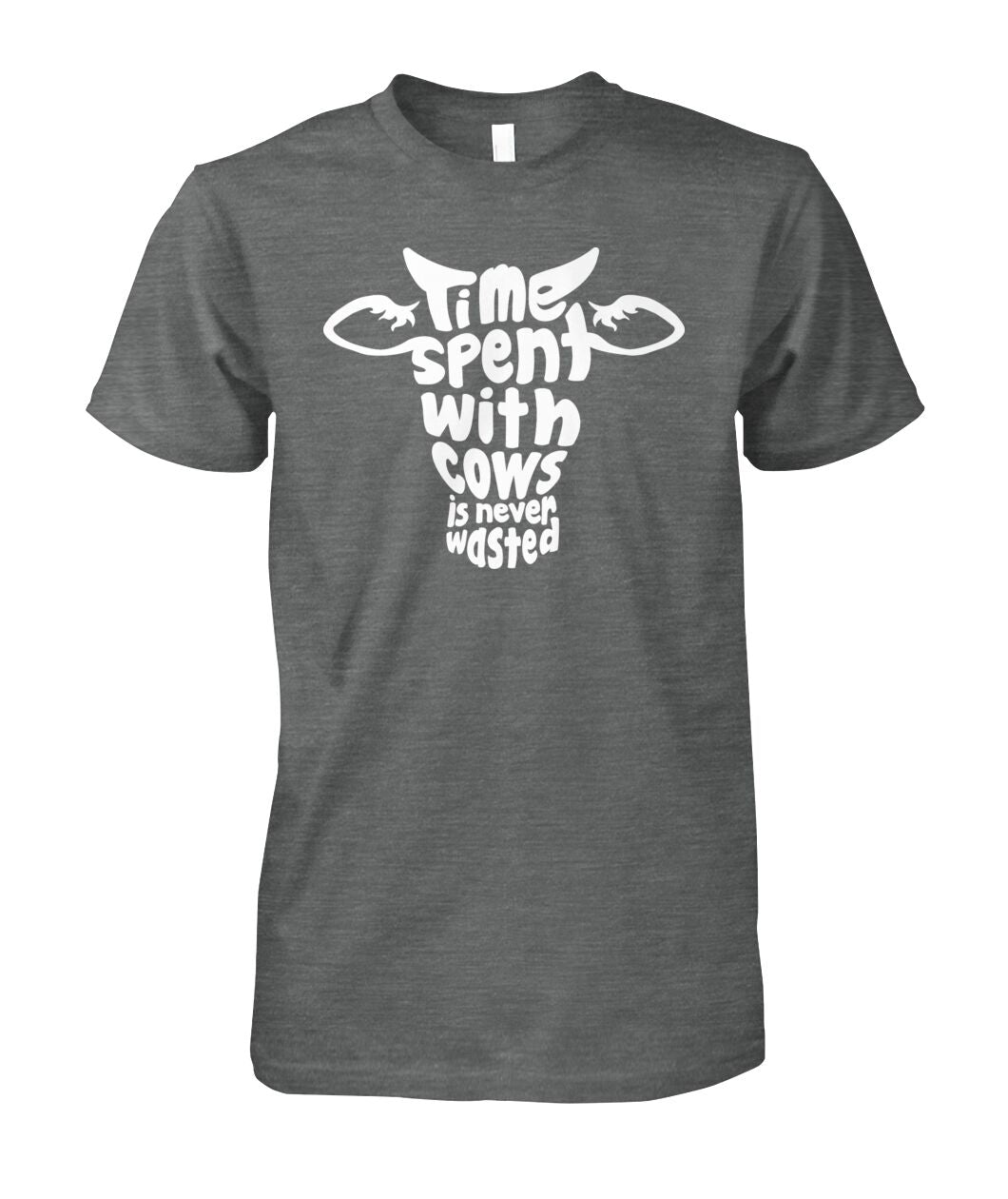 time spent with cows  - Men's and Women's t-shirt , Vneck, Hoodies - myfunfarm - clothing acceessories shoes for cow lovers, pig, horse, cat, sheep, dog, chicken, goat farmer