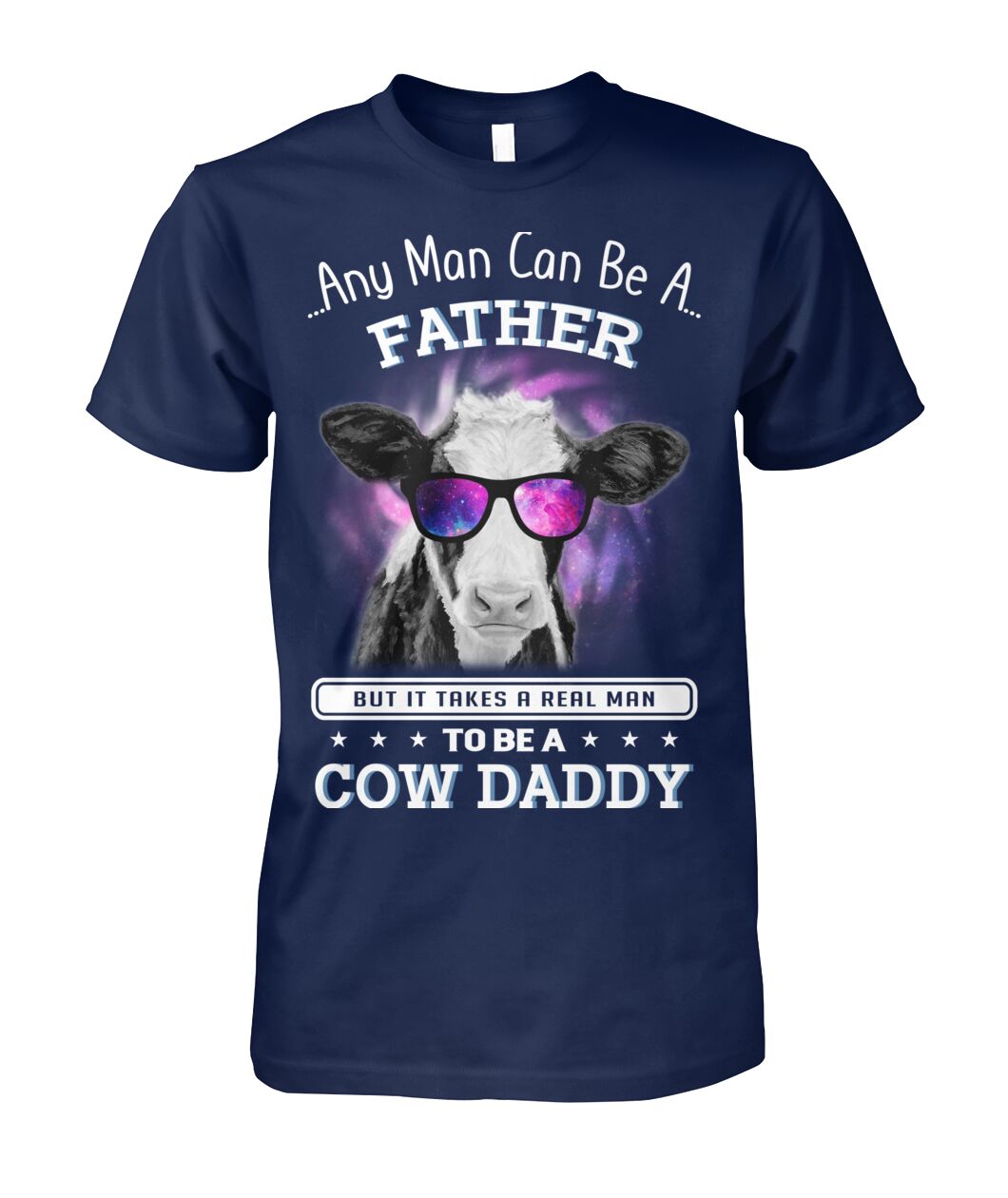 COW DADDY - Men's and Women's t-shirt , Vneck, Hoodies - myfunfarm - clothing acceessories shoes for cow lovers, pig, horse, cat, sheep, dog, chicken, goat farmer