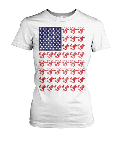 American farmer - Men's and Women's t-shirt , Vneck, Hoodies - myfunfarm - clothing acceessories shoes for cow lovers, pig, horse, cat, sheep, dog, chicken, goat farmer