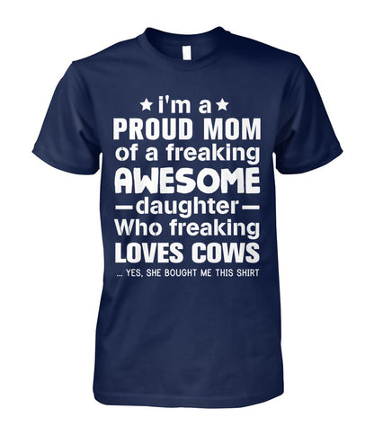 i'm a proud mom of a freaking awesome daughter who loves cows - myfunfarm