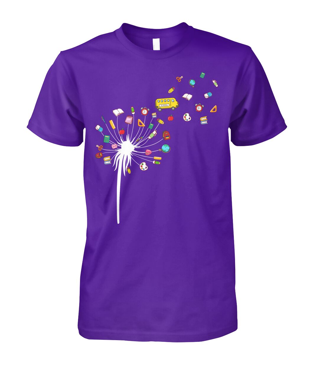 Dandelion Go to School - unisex  t-shirt , Hoodies - myfunfarm