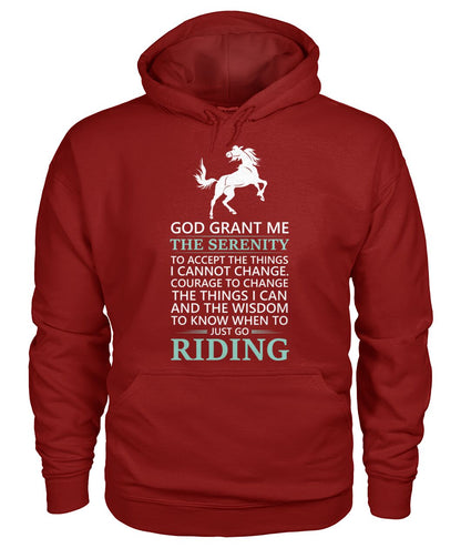 Just go ridding  - Men's and Women's t-shirt , Vneck, Hoodies - myfunfarm - clothing acceessories shoes for cow lovers, pig, horse, cat, sheep, dog, chicken, goat farmer