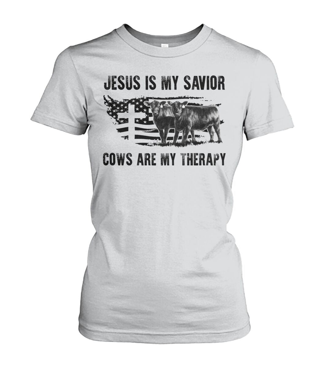 Jesus is my savior cows are my therapy