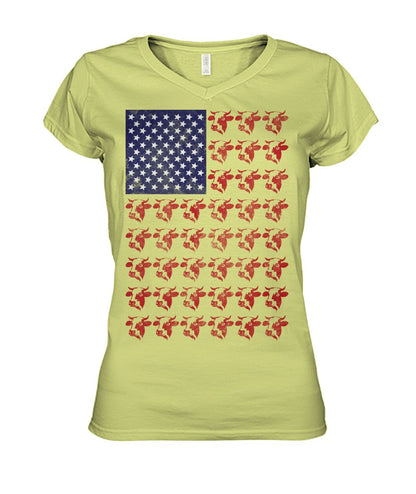 American farmer - Men's and Women's t-shirt , Vneck, Hoodies - myfunfarm - clothing acceessories shoes for cow lovers, pig, horse, cat, sheep, dog, chicken, goat farmer