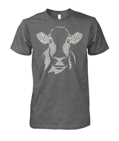 Cow diamond fake - Men's and Women's t-shirt , Vneck, Hoodies - myfunfarm - clothing acceessories shoes for cow lovers, pig, horse, cat, sheep, dog, chicken, goat farmer