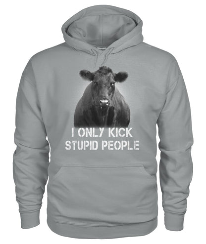 i only kick stupid people   - Men's and Women's t-shirt , Hoodies - myfunfarm